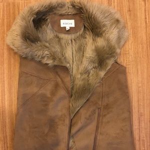 Sabine (Piperlime) faux fur vest